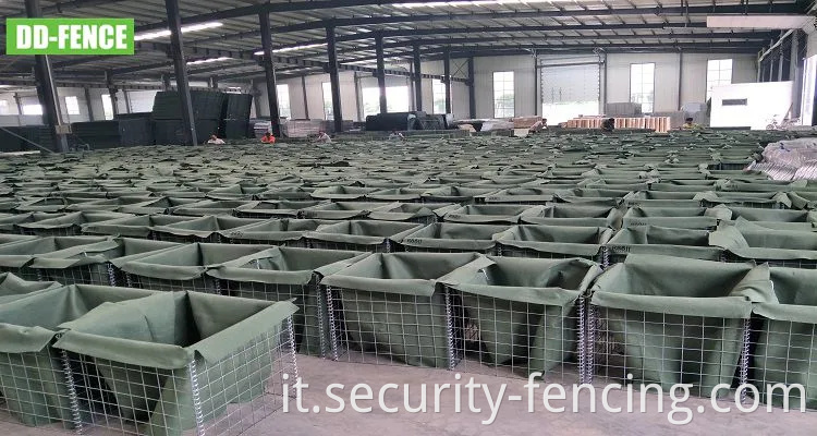 Gabion barriera per il riparo del muro di esplosione di erosione della barriera di inondazione